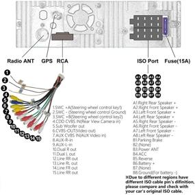 img 1 attached to 🚗 Улучшите свой автомобильный опыт с автомагнитолой EINCAR Single 1 Din: Bluetooth, 7-дюймовый емкостной сенсорный экран, GPS-навигация, DVD-плеер/CD-плеер и многое другое!