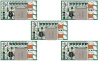 💡 5v regulator - drok 5pcs mini voltage reducer dc 4.5-24v 12v 24v step down to 5v buck converter board 3a power supply module logo