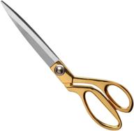 ✂️ jasni liu tailor scissors professional 10.5-inch golden stainless steel shears | heavy duty professional scissors logo