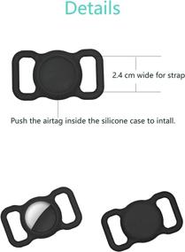 img 2 attached to Kuaguozhe Silicone Compatible Airtag Protective