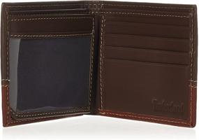 img 1 attached to 💼 Men's Timberland Hunter Leather Passcase Trifold Wallet – Ideal Card Case and Money Organizer