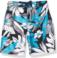 medium boys' swimwear: kanu surf reflection stripe clothing logo