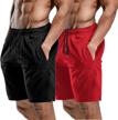 babioboa athletic shorts zipper pockets logo