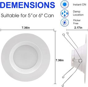 img 3 attached to Dimmable Brightness Retrofit Recessed Lighting