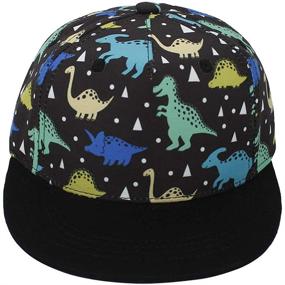 img 3 attached to 🧢 Upeilxd Baseball Hats & Caps for Boys' Accessories - Adjustable Pattern for Toddlers