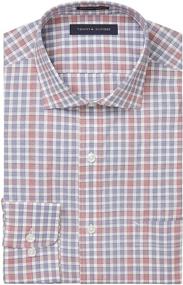 img 1 attached to 👔 Premium Tommy Hilfiger Regular 33 Sleeve Men’s Shirts: Classic Style for All Occasions