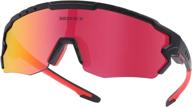 🚴 bicycle polarized sunglasses: the ultimate sports cycling eyewear with 3 interchangeable lenses logo