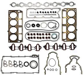 img 2 attached to 🔧 Vincos MLS Full Cylinder Engine Gasket Set HS26191PT-1 CS9284 Compatibility for 2004-2006 Avalanche, Suburban, Silverado, Tahoe, Yukon - 5.3L & 4.8L V8 Models