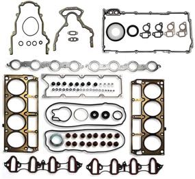 img 3 attached to 🔧 Vincos MLS Full Cylinder Engine Gasket Set HS26191PT-1 CS9284 Compatibility for 2004-2006 Avalanche, Suburban, Silverado, Tahoe, Yukon - 5.3L & 4.8L V8 Models