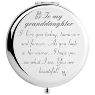 🎁 cherished granddaughter gifts: grandma and grandpa's makeup mirror for birthday, graduation, and christmas revelries logo