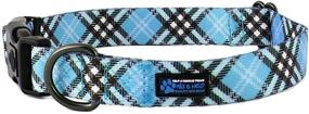 img 4 attached to 🐾 Max and Neo Plaid Pattern NEO Dog Collar: Making a Difference One Collar at a Time