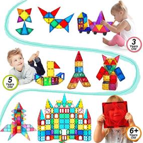 img 1 attached to 🧱 NVHH 100PCS Tiles: Enhancing Education Through Construction Play