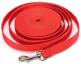 img 3 attached to 🐾 Flexible Dog Training Leash: 5FT/10FT/20FT/30FT/40FT long | 3 Color Options