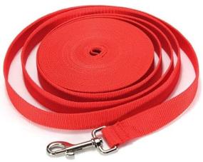 img 1 attached to 🐾 Flexible Dog Training Leash: 5FT/10FT/20FT/30FT/40FT long | 3 Color Options