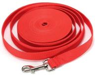 🐾 flexible dog training leash: 5ft/10ft/20ft/30ft/40ft long | 3 color options logo