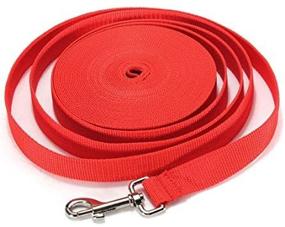 img 2 attached to 🐾 Flexible Dog Training Leash: 5FT/10FT/20FT/30FT/40FT long | 3 Color Options