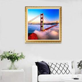 img 2 attached to 🌅 Sunset Diamond Painting Kits: DIY 5D Art with Full Accessories for Adults & Kids - Crystal Rhinestone Embroidery, Gem Arts & Crafts for Room Wall Décor