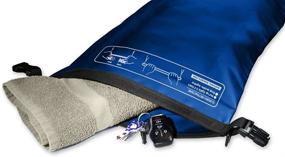 img 2 attached to 🎒 Evolution Waterproof Dry Bag – Premium Adventure Gear for Kayaking, Boating, Hiking, Fishing, Camping, and Outdoor Travel - Roll-Top Compression Sack