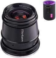 📸 ttartisan 17мм f1.4 широкоугольный объектив для камер mft m4/3 mount - совместим с epm1, epm2, epl1, epl2, e-m1, e-m5, e-m10ii, e-mm10iii, pen-f, g3, g5, g6, g7, gx8, gx9, gm1, gh1 логотип