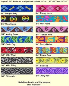 img 1 attached to 🐶 Lupine 0.75 inch Jelly Roll Adjustable Dog Collar