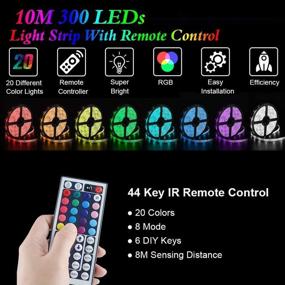 img 1 attached to 🚤 Vbakor LED ленточные лампы для лодок - 12V RGB цветопеременные, гибкие и водонепроницаемые осветительные устройства для катера, лодки с мотором, парусной лодки, каяка и рыбацкой лодки.