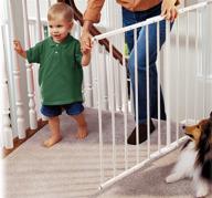 🚸 kidco safeway: the ultimate trip proof top of stairs baby pet gate logo