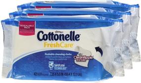 img 1 attached to Cottonelle Запасной набор влажных салфеток для спринцевания Fresh Care - 3 упаковки по 42 штуки