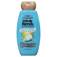 garnier whole blends coconut water & vanilla milk shampoo, 12.5 fl. oz. logo