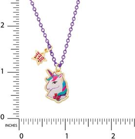 img 1 attached to 🦄 JoJo Siwa Unicorn Best Friends Forever Set of 2 - Vibrant Multicolor Medium Accessories (NH00681YL-16NJ)