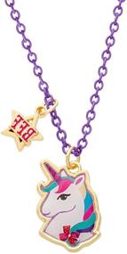 img 2 attached to 🦄 JoJo Siwa Unicorn Best Friends Forever Set of 2 - Vibrant Multicolor Medium Accessories (NH00681YL-16NJ)