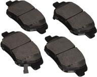 akebono ultra premium front brake pads: unmatched performance and reliability logo