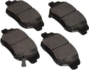 img 1 attached to Akebono Ultra Premium Front Brake Pads: Unmatched Performance and Reliability