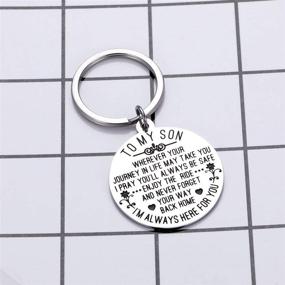 img 3 attached to Inspiring Anniversary, Graduation & Christmas Keychain