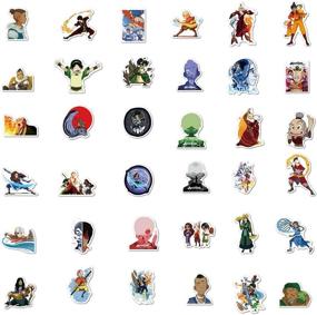 img 3 attached to 🌬️ 100PCS Variety Avatar The Last Airbender Stickers: Waterproof Vinyl Decals for Cars, Motorcycles, Luggage, and more!