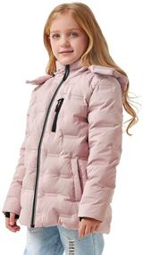 img 1 attached to M2C Stitch Hooded Insulated Jacket Boys' Clothing for Jackets & Coats