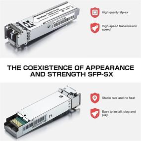 img 2 attached to Ipolex Compatible 1000Base SX SFP Transceiver