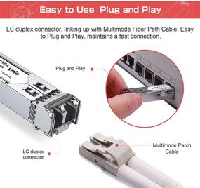 img 1 attached to Ipolex Compatible 1000Base SX SFP Transceiver