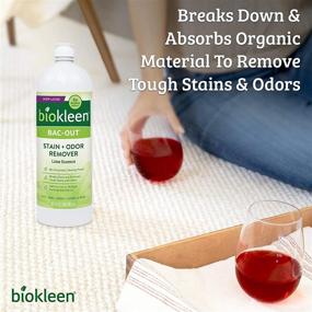 img 1 attached to Biokleen Bac-Out Natural Stain Remover: Enzymatic, Plant-Based Solution for Laundry, Diapers, Wine, Carpets, and More