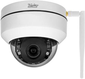 img 4 attached to 📷 YoLuke 5MP PTZ WiFi Wireless IP Dome Camera - Pan Tilt Zoom | Indoor/Outdoor | IP66 Waterproof | IR Night Vision | Motion Tracking | Alarm Siren | 2-Way Audios