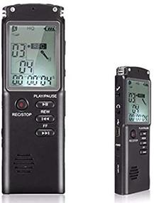img 1 attached to Recorder Rechargeable Dictaphone Speaker Multifunctional