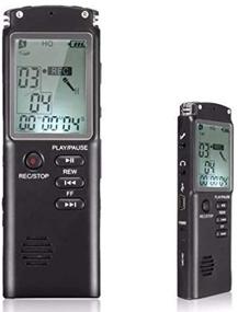 img 2 attached to Recorder Rechargeable Dictaphone Speaker Multifunctional
