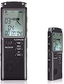 img 3 attached to Recorder Rechargeable Dictaphone Speaker Multifunctional