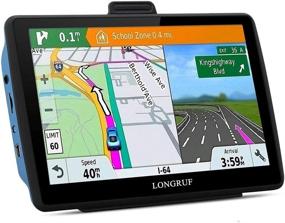 img 3 attached to 🗺️ 7 Inch GPS Navigation System for Truck, RV, and Car, Commercial GPS for Truck Drivers, 2021 Maps with Free Lifetime Updates, Spoken Turn-by-Turn Directions, Driver Alerts