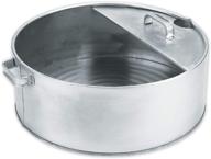 lumax lx-1710 silver 6 gallon heavy duty 🛢️ galvanized drain pan - corrosion-resistant finish, ideal for rugged utilization logo