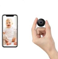 1080p wifi hidden camera with audio live feed – mini spy cam for home security – wireless nanny cam with cell phone app, night vision, motion detection – remote monitoring logo