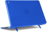 📦 mcover hard shell case for 14" hp chromebook 14-ca1xxx (late-2019), blue - not compatible with older hp c14 g1/g2/g3/g4/g5/14-ca0xxx series logo