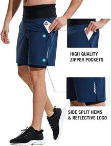 img 3 attached to BALEAF Athletic Lightweight Training Waistband Men's Clothing in Active