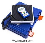 🧊 kozyvacu 220 lbs digital electronic refrigerant charging weight scales - ideal for hvac/auto ac refrigerant recovery processing with lcd display, backlighting, free 9v battery, and portable carrying case logo