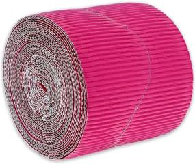 img 2 attached to 🎀 Vibrant Hot Pink Scalloped Bulletin Board Border for Classroom Decor (2 in x 50 ft, 2 Pack)