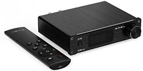 img 1 attached to 🔊 SMSL Q5 Pro Digital Amplifier: 2-50W USB/Coaxial/Optical, Remote Control, Black